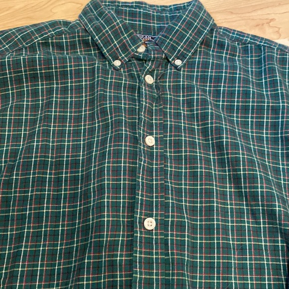 Youth XL plaid long sleeve button down shirts - Picture 1 of 2